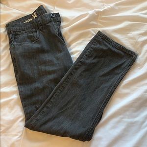 Hurley 34 charcoal grey jeans